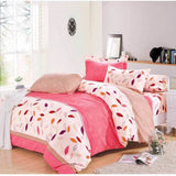 housse-de-couette-drap-lit-simple-vintage