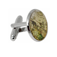 boutons-de-manchette-carte-du-monde-vintage