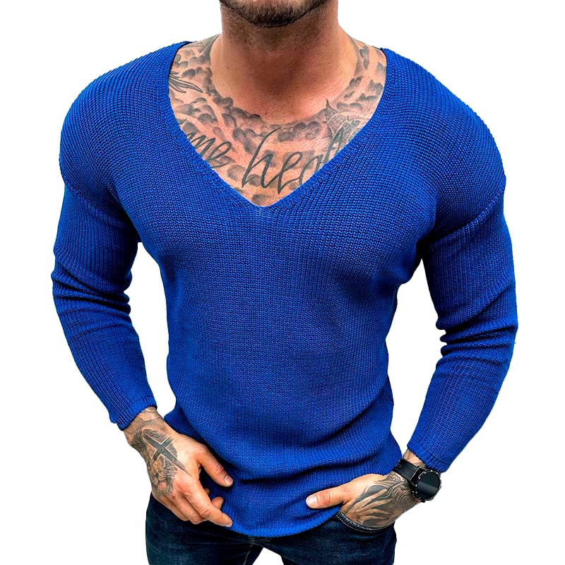 pull-tricot-vintage-col-v
