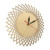 Horloge Vintage Graphique Abstraite 