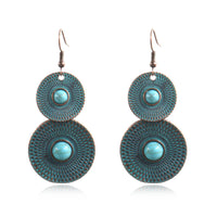 boucles-doreilles-rondes-vintage-a-double-couche