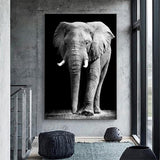affiche-de-peinture-sur-toile-delephant-sauvage-dafrique