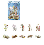 sticker-de-tente-de-main-de-fleur-vintage