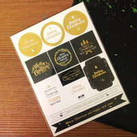 autocollant-de-journal-retro