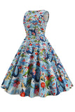 robe-florale-annee-80-des-annees-1950
