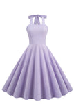 robe-annee-80-a-pois-violet