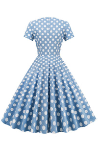 robe-mi-longue-a-pois-annee-80