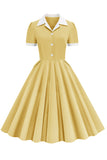 robe-en-trapeze-annee-80-decontractee