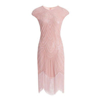 Robe-Charleston-Rose-Grande-Taille