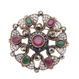 broche-ancienne-fleur-style