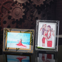 cadre-photo-vintage-de-certificat-en-cristal-de-verre-creatif