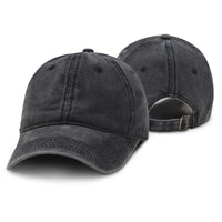 Casquette Vintage Noire Homme