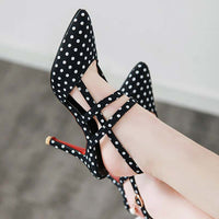 Chaussures Année 80 Escarpins Rockabilly Noirs