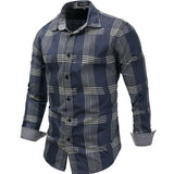 chemise-a-carreaux-manches-longues-homme-annee-80
