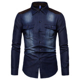 chemise-en-jean-homme-vintage