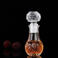 mini-bouteille-de-vin-en-verre-vintage