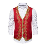 gilet-a-col-v-jacquard-style-tribunal-retro