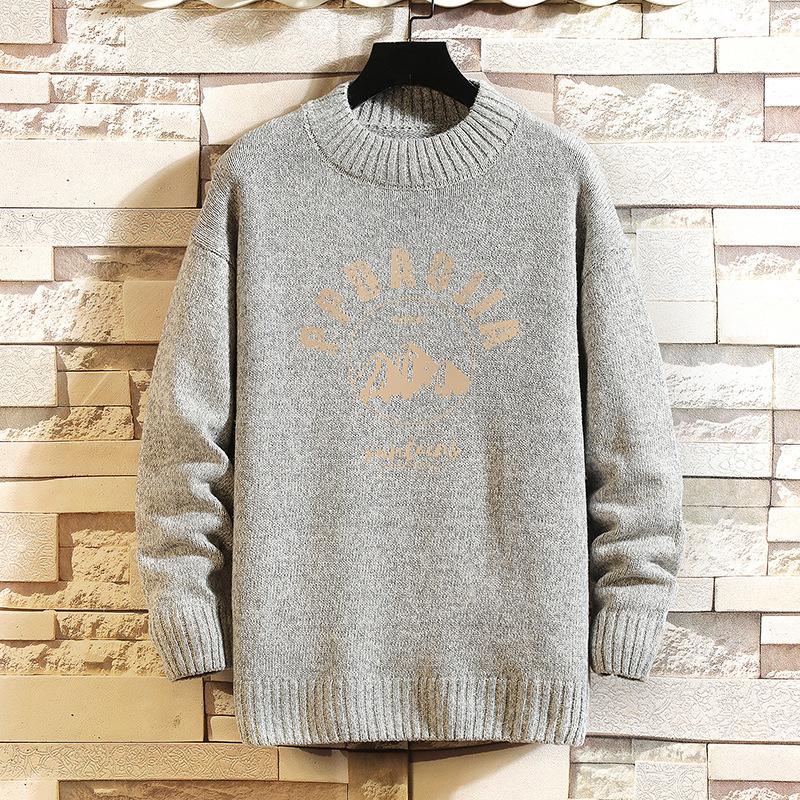 pull-vintage-imprime-lettre-homme
