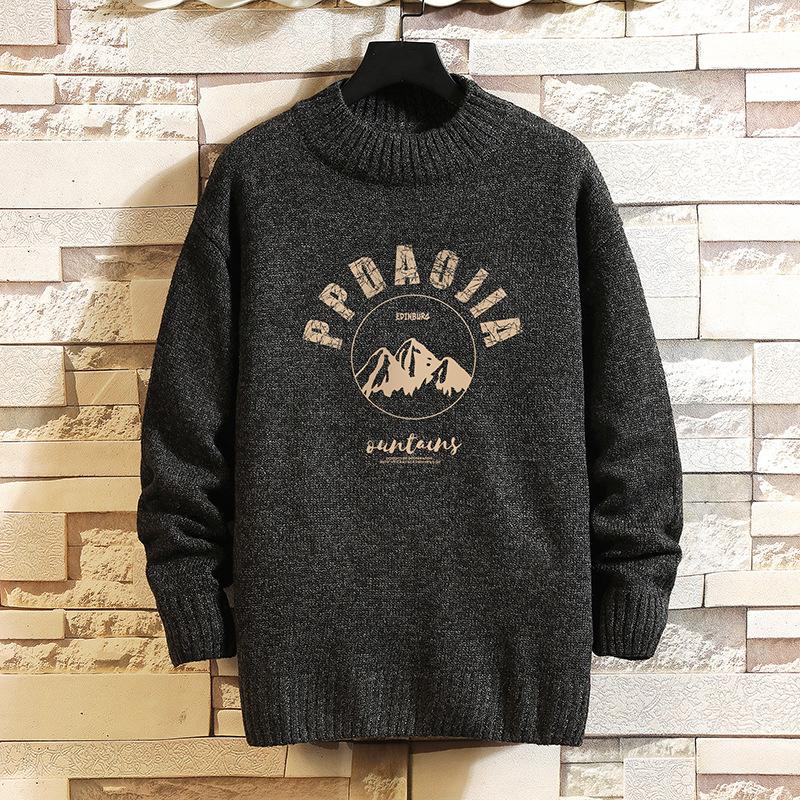 pull-vintage-imprime-lettre-homme