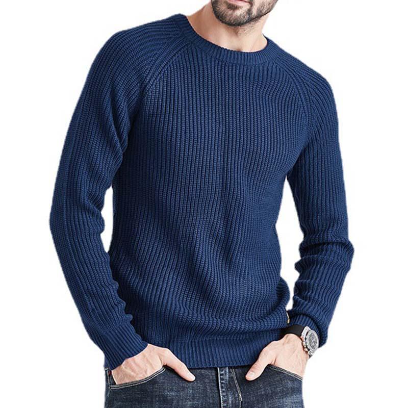 pull-vintage-col-rond-manches-longues