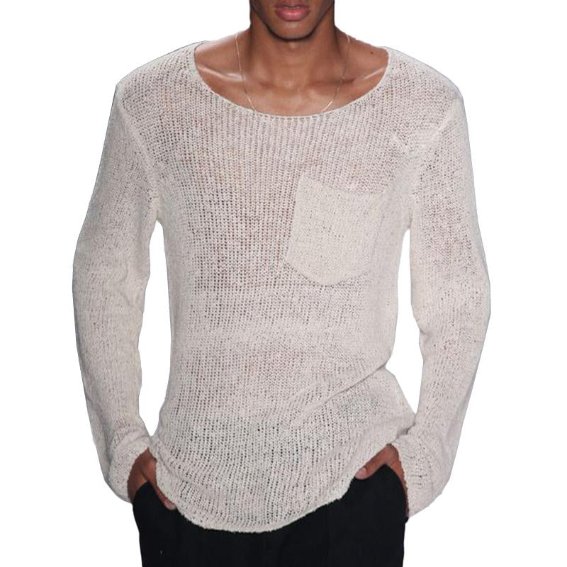 pull-maille-vintage-manches-longues