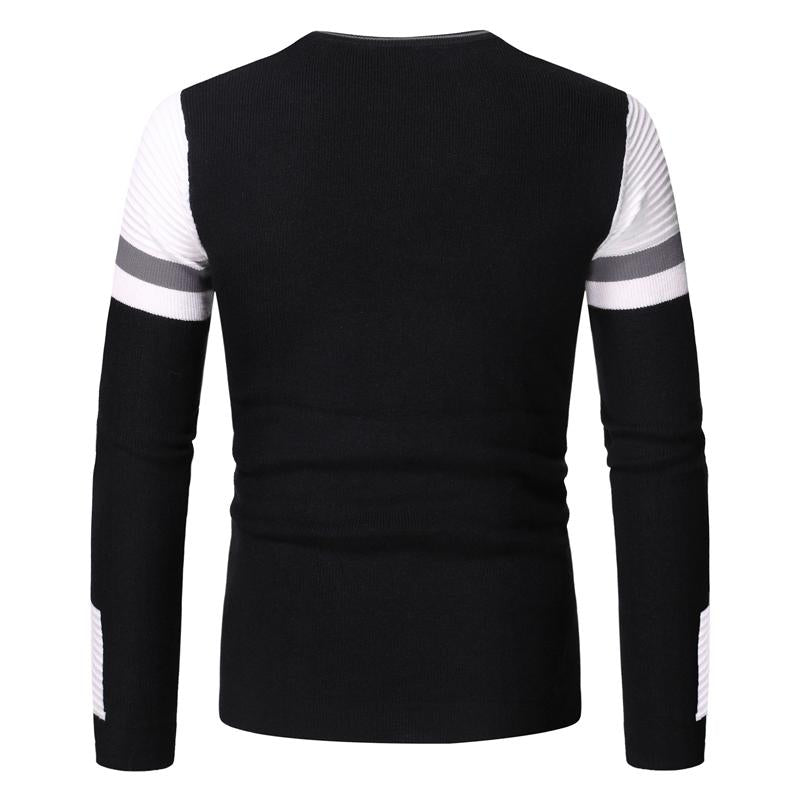 tricot-vintage-blanc-noir