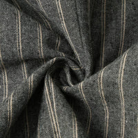 Blazer décontracté à un bouton à rayures rétro