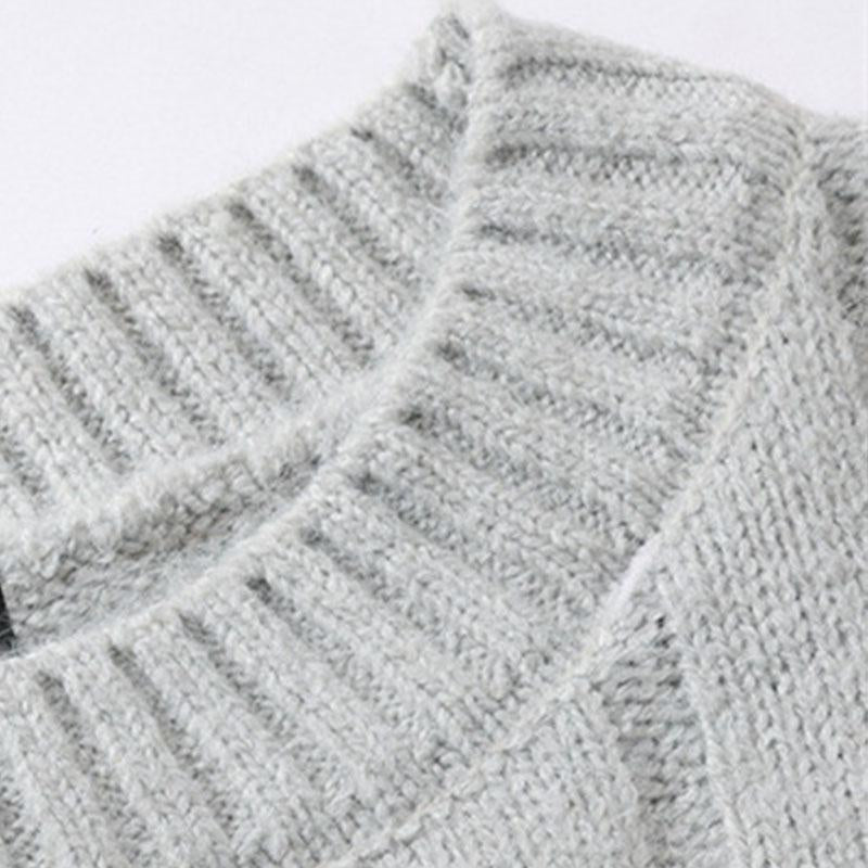 pull-vintage-tricot-couleur-contrastante
