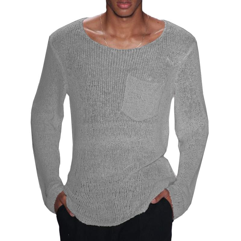 pull-maille-vintage-manches-longues
