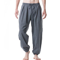 sarouel-vintage-coton-lin-rayures-hommes