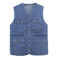 gilet-denim-poche-zippee-vintage