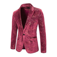 blazer-un-bouton-a-revers-bronzant-vintage-pour-homme
