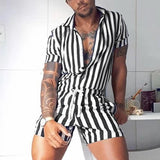 short-rayures-et-revers-vintage