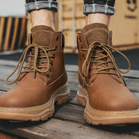 bottes-cuir-homme-vintage