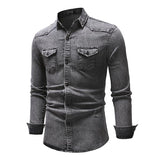 chemise-denim-slim-decontractee-homme