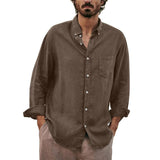 chemise-vintage-manches-longues-revers-decontractes