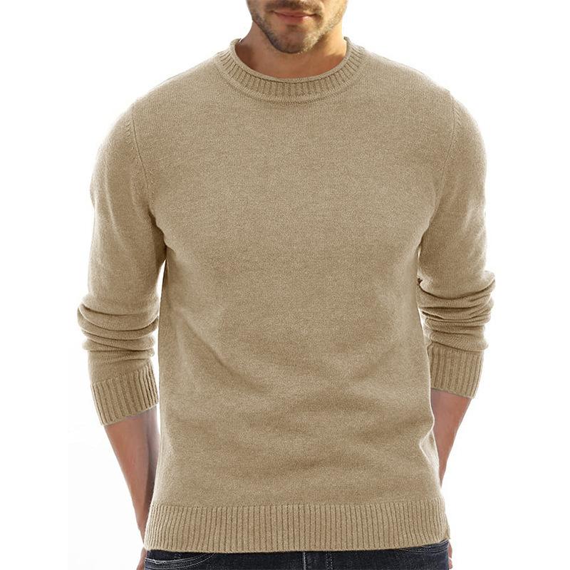 pull-decontracte-uni-col-rond-vintage