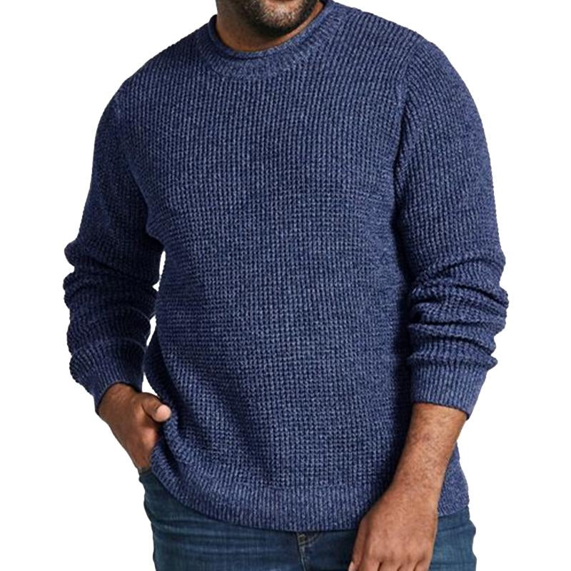 pull-manches-longues-couleur-unie-vintage