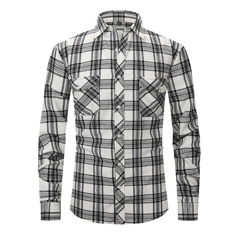 chemise-manches-longues-carreaux-brosses-vintage