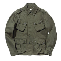 Veste cargo vintage multi-poches Biker