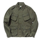 Veste cargo vintage multi-poches Biker