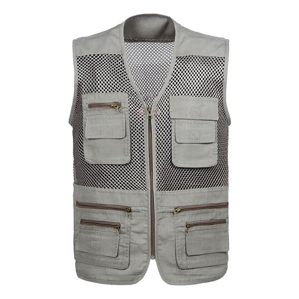 gilet-col-v-maille-vintage