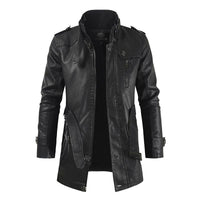 veste-cuir-polaire-col-montant-vintage