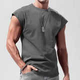 t-shirt-sport-uni-sans-manches-vintage