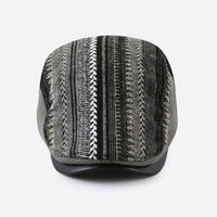 chapeau-cuir-panneau-vintage
