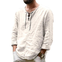 t-shirt-vintage-col-v-manches-longues