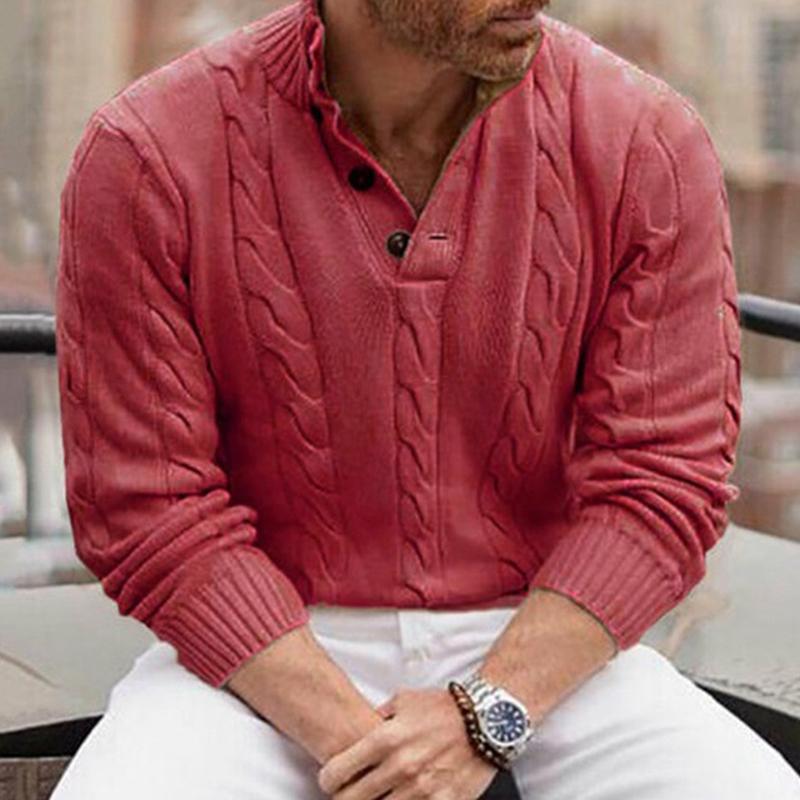pull-vintage-couleur-unie-hommes