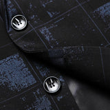 blazer-vintage-decontracte-imprime-graphique