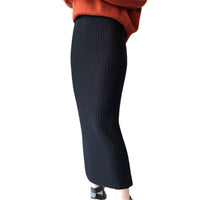 Jupe Longue Droite Hiver Vintage