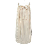 jupe-longue-annee-80-plissee-beige